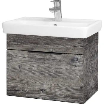 Koupelnový nábytek Dřevojas Koupelnová skříňka SOLO SZZ 55 - D10 Borovice Jackson / Úchytka T07 / D10 Borovice Jackson