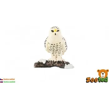 Figurka Sovice sněžní zooted plast 5cm