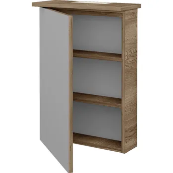 Koupelnový nábytek Dřevojas Jednodveřová galerka SANI GAO 50 - D21 Tobacco / Levé