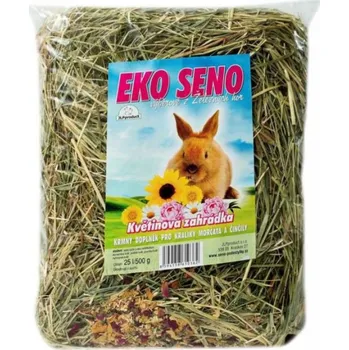 Krmivo pro hlodavce Ekologické seno květinová zahrádka 25l / 500g