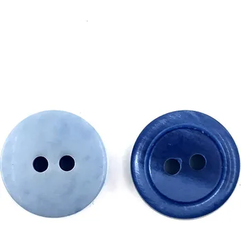 Knoflík GOM65, Knoflík, 12mm, nebeská modř, perleť, 1ks