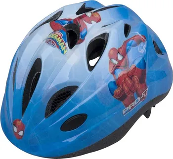 Cyklistická přilba PRO-T Plus Toledo Spider Man modrá S