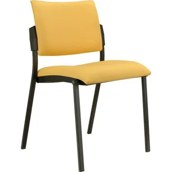 Alba Konferenční židle SQUARE čalouněná/černý plast SQUARE černý plast