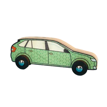 Dřevěná hračka Dřevěné auto Valtteri