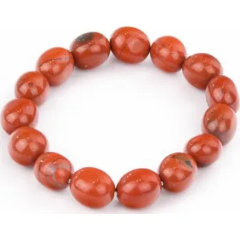 Náramek Jaspis červený - Valounky