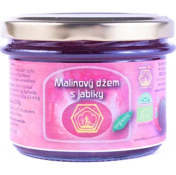 BIO malinový džem s jablky, 210 g