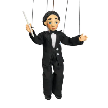 loutka Loutka Dirigent