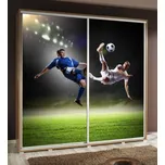 Maridex Moderní šatní skříň s posuvnými dvířky s motivem Penelopa 205 maride Maridex Penelopa motiv 205: Hráči 2