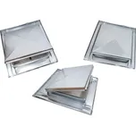 Pozinkovaný střešní výlez 60 x 60 cm do ploché krytiny plechový poklop