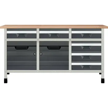 Dílenský stůl Wolfcraft 8079000 Pracovní stůl 1610 mm č. 5