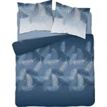 Saténové Bavlněné povlečení rozměr 200x220 WZ 3781 B Detex