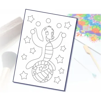 Radost v písku Šablona na pískování lachtan Varianta: A5 (148 x 210 mm)