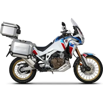Motodoplněk Kompletní sada hliníkových kufrů SHAD TERRA, 48L topcase 36L/47L boční kufry, včetně montážní sady a plotny SHAD HONDA CRF 1100 Africa Twin 130.kitTERRAbig48-3
