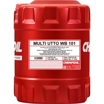 Motorový olej Chempioil 2701 Multi Utto WB 101 20L