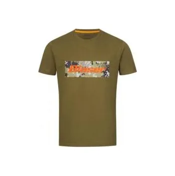 Pánské tričko Blaser Lovecké tričko LOGO olivové - HunTec camo - Velikost 3XL