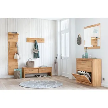 Předsíňová stěna Předsíňová sestava - jádrový BUK masiv 6474