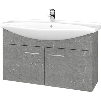 Koupelnový nábytek Dřevojas Koupelnová skříňka TAKE IT SZD2 105 - D20 Galaxy / Úchytka T04 / D20 Galaxy