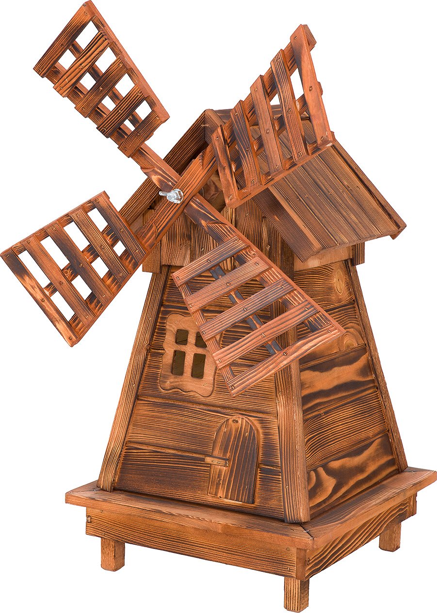 Pacyga Zahradní dekorace dřevěná, větrný mlýn MO133 pacyg vyberte barevné odstíny: dub