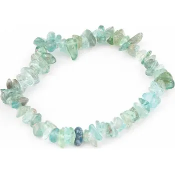 Náramek Apatit průhledný - sekaný