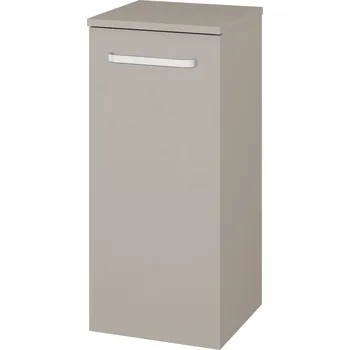 Koupelnový nábytek Dřevojas Nízká skříňka DOS SND 35 - N07 Stone / Úchytka T01 / N07 Stone / Levé