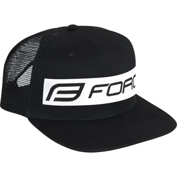 Kšiltovka kšiltovka FORCE TRUCKER STRAP, černo-bílá