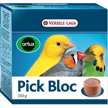 Krmivo pro ptáka Minerální blok VERSELE-LAGA Pick Bloc v misce (350g)