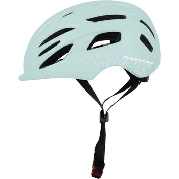 Cyklistická přilba přilba FORCE DOWNTOWN, modro-zelená S-M