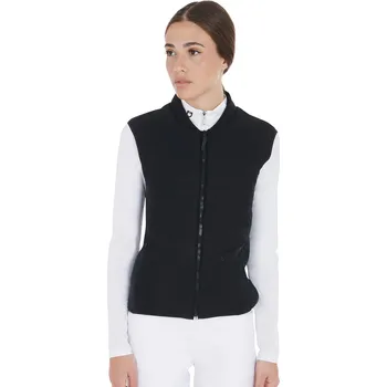 Dámská vesta EQUESTRO Vesta jezdecká Slim Fit Equestro, dámská, černá XS