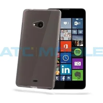 Pouzdro na mobilní telefon CELLY Gelskin - zadní měkký kryt Microsoft Lumia 540 černé a zpět 2 Kč s ATC Clubem