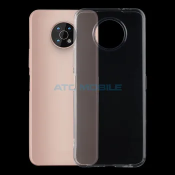 Pouzdro na mobilní telefon Měkký TPU kryt Nokia G50 transparentní, ultratenký (0,75mm) a zpět 9 Kč s ATC Clubem