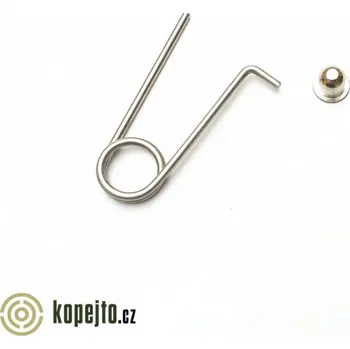 Přislušenství pro detektor kovů Minelab pružinová příchytka pro střední a spodní vodící tyče