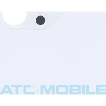 Náhradní díl pro mobilní telefon iPhone 14 Pro Max zadní kryt (sklo) bílý s logem (OEM) - Big Hole a zpět 19 Kč s ATC Clubem
