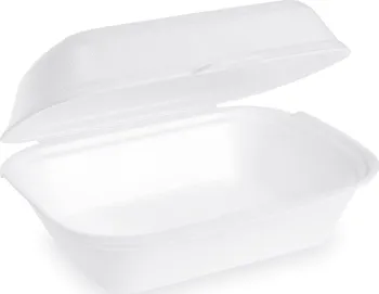 Jednorázové nádobí WIMEX 75509 menu box bílý jednodílný 185 x 133 x 75 mm 125 ks