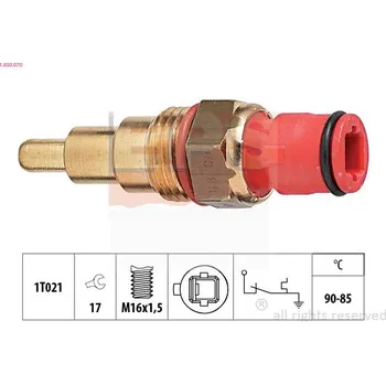 Klimatizace automobilu Teplotní spínač, větrák chladiče EPS 1.850.070