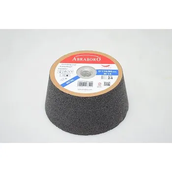 Brusný kotouč ABRABORO Brusný kotouč 110/90x55xM14 AS24Q hrncový