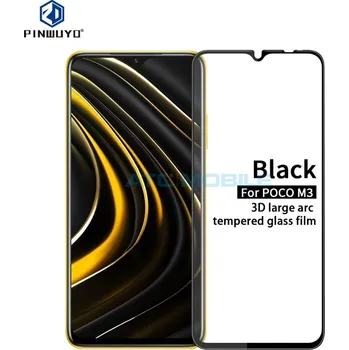 Tvrzené sklo 3D PINWUYO Poco M3 černé a zpět 11 Kč s ATC Clubem