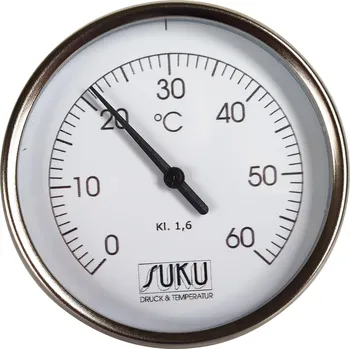 Ventil Teploměr SUKU, D 100, L 100, 0-60°C + jímka 1/2 (C31.000113)