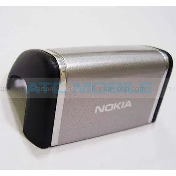 Náhradní kryt pro mobilní telefon Kryt antény Nokia 6125 černostříbrný, originální - 0256052 a zpět 2 Kč s ATC Clubem