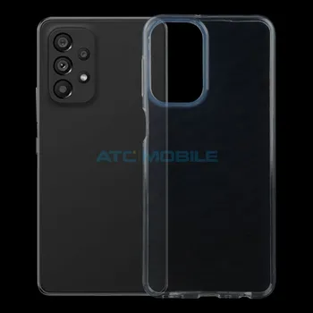 Pouzdro na mobilní telefon Měkký TPU kryt Shield4U Samsung Galaxy A23 5G (SM-A236) čirý, ultratenký (0,75mm) a zpět 11 Kč s ATC Clubem