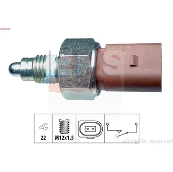 Autoelektrika Spínač, světlo zpátečky EPS 1.860.266