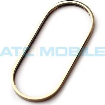 Náhradní kryt pro mobilní telefon Rámeček kamery iPhone Xs zlatý, originální a zpět 3 Kč s ATC Clubem