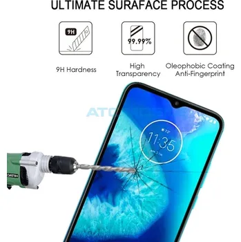 Tvrzené sklo Motorola Moto G8 Power Lite (XT2055-1) černé 2,5D a zpět 4 Kč s ATC Clubem