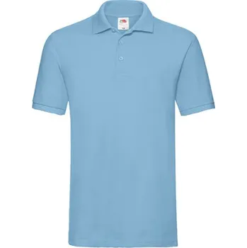 Pánská košile Fruit of the Loom Pánská polokošile 63-218-0 Sky Blue L