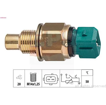 Auto-moto Snímač, teplota chladiva EPS 1.830.554