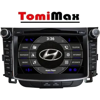 Autorádio TomiMax Hyundai I30 Android 14 autorádio s WIFI, GPS, USB, BT HW výbava: 8 Core 6GB+128GB HIGH - Model auta: HYUNDAI I30 2012-2016, Velikost obrazovky: Dotyková obrazovka: 7"