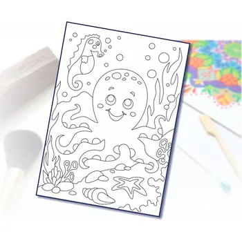 Radost v písku Šablona na pískování chobotnice 2 Varianta: A5 (148 x 210 mm)