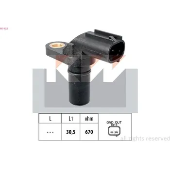Kliková hřídel Senzor, otáčky motoru KW 453 522