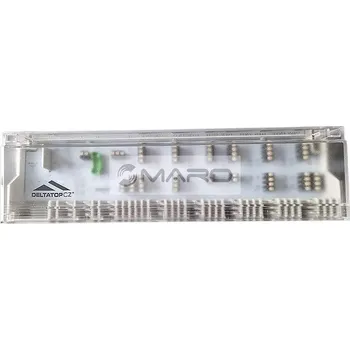 Ventil Deltatop Elektrolišta 230 V s modulem čerpadla a svorkovnicí pro spínání kotle pro 6 termostatů, 661260