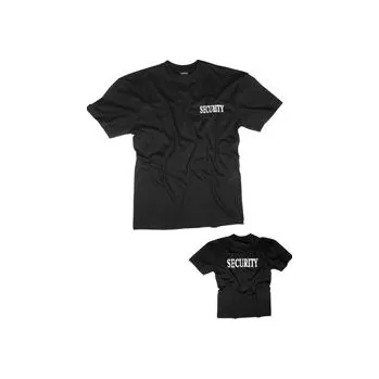 Pánské tričko Tričko SECURITY 2 nápisy M - Na prodejně