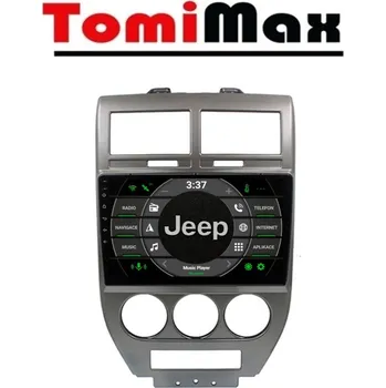 Autorádio TomiMax Jeep Compas Android 14 autorádio s WIFI, GPS, USB, BT HW výbava: 4 Core 2GB+32GB LOW - Model auta: Jeep Compas 2006-2012, Velikost obrazovky: Dotyková obrazovka: 10,1"